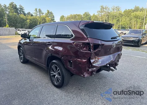 2017 Toyota Highlander Le/Le Plus from USA, damaged, VIN 5TDBZRFH9HS475719
